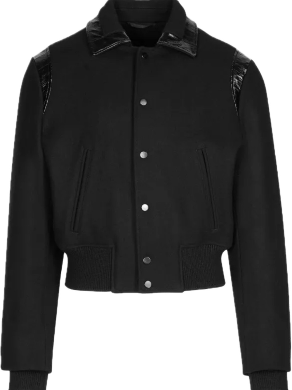 FERRAGAMO - pointed-flat collar wool jacket